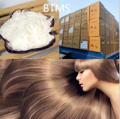 CAS 81646-13-1 BTMS   25 50 Behentrimonium methosulfate cetyl alcohol Cetearyl Alcohol Conditioner Raw Materials